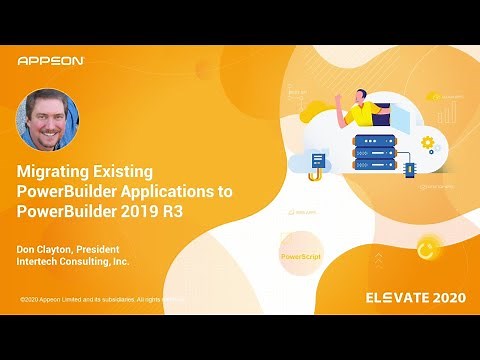 Migrating Existing PowerBuilder Applications to PowerBuilder 2019 R3