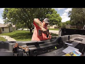 Ozark Trail Pro Angler 12 Humminbird PiranhaMax 4di Install