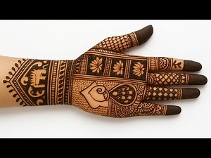 latest bridal mehndi design? ful hand mehandi design 2025 ?how to make mehndi design