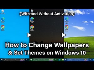 How to Change Wallpapers & Themes on Windows 10 - Tutorial