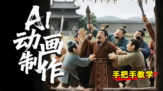 【AI动画教程】零基础必看！手把手带你从新建文件夹到成片发布，学会制作AI动画短片，小白适用！学完即接单，带你玩转AI视频赛道！