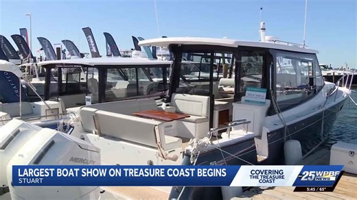Stuart Boat Show opens with over 160 boats on display