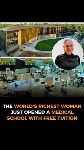 FREE Medical School? World's Richest Woman Alice Walton is Changing Healthcare! #medschool #tuition