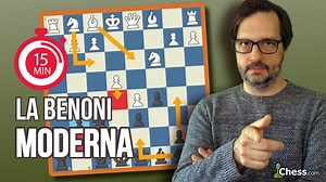 Defensa Benoni Moderna | Aperturas de ajedrez en 15 min
