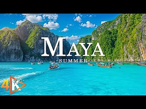 Maya Bay 4K – Iconic Thai Beach Escape | Relaxing Nature Scenery Ultra HD