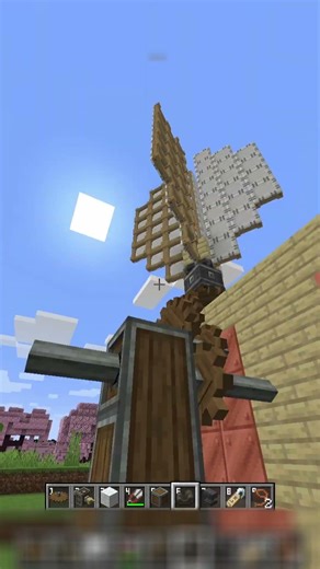 Windmills in MINECRAFT ⚙ Create mod ⚙