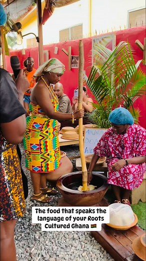 71K views · 2.6K reactions | LOCAL FOOD EXPERIENCE: Reconnect with your heritage through local food passed down for generations. Are you Ready ? Join Cultured Ghana next Culinary Chopbar Experience in Ghana. #cooking #realexperience #cultureheritage #ghanaculture #experienceghana #discoverghana #fufu #foodtourism #travelwithus | Cultured Ghana | Facebook