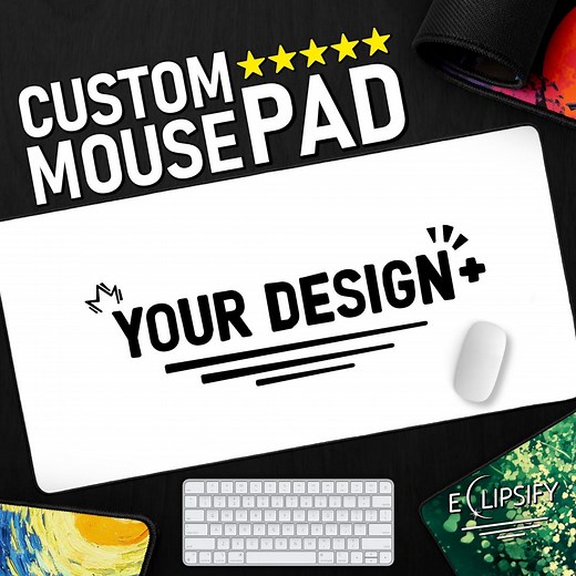 Custom Large Desk Mat and Mouse Pad, Custom Desk Pad, Custom Anime Mouse Pad, Personalized Gift, Husband Gift, Office Gift, Desk Accessory - Etsy