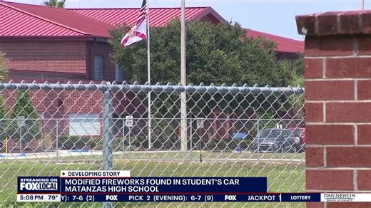 'Modified fireworks' found in student’s car at Matanzas High