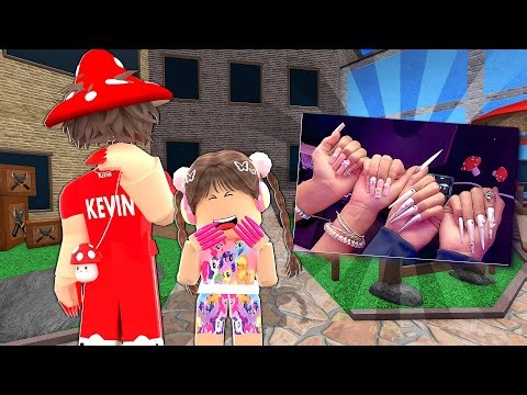 HANDCAM CON UÑAS POSTIZAS CON MI HERMANITA😱(MM2) | Kevinox