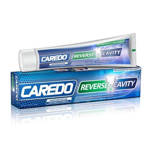 CAREDO Cavity Reversal Hydroxyapatite Toothpaste for Adults, Cavity Tooth Filler as Remineralizing Home Cavity Repair, Fluoride Free Reverse Cavities for Tooth Decay Repair, 3.52OZ