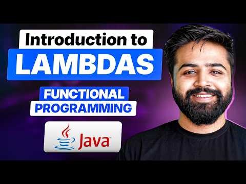 Java Lambdas & Functional Interfaces | Comparator Interface | Java Full Course #37