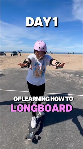 DAY 1 of learning how to LONGBOARD 🛹