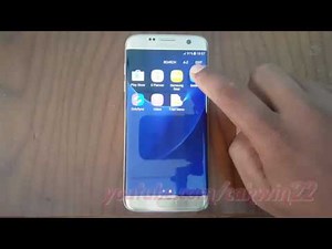 Samsung Galaxy S7 Edge : How to Enable or Disable Force GPU rendering (Android Marshmallow)