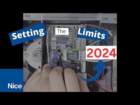 How to program NICE 500 Gate Motor (ET500 2024 edition)