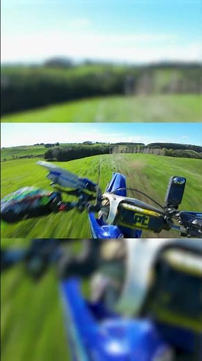 YZ 250 Wide Open Farmland #dirtbike #2stroke