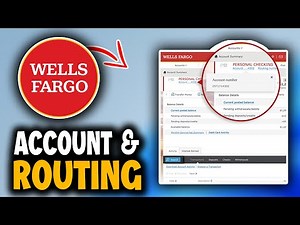 How to Find Your Wells Fargo Account and Routing Numbers - Easy Guide