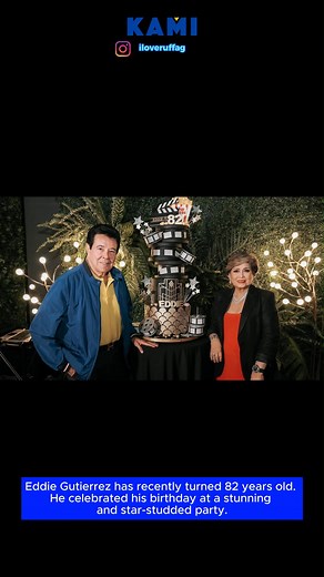 12K views · 27 reactions | Eddie Gutierrez has recently turned 82 years old. He celebrated his birthday at a stunning and star-studded party. | Pinay Ako | Facebook