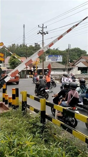 Railroad Crossing #shorts #RailwayCrossing #Bahnübergang #踏切 #Spoorwegovergang #PalangPintuKeretaApi