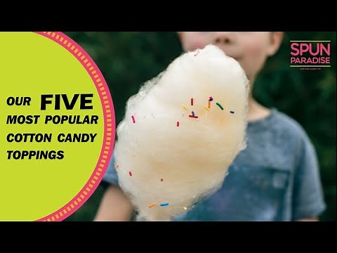 Five Delicious Cotton Candy Toppings & How to Apply