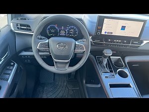 2025 Toyota Sienna XSE Complete Button Tutorial