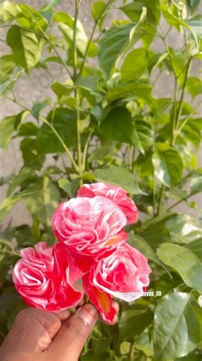 DIY Tissue Paper flowers 🌸✨ #shorts #shortsfeed