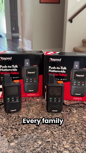 The Freedom To Communicate Without Limits: Whether you’re at home or abroad, stay in touch with friends, your kids, elderly, or business team members. These radios are ready to use right out of the box (no programming needed) - simply turn them on and start talking right away! We are the ONLY professional grade radio that offers nationwide coverage with no monthly fees. Click to order now for FREE Shipping! 🎙️ | Rapid Radios