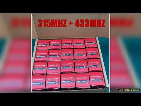 Programable TPMS Sensors 2 in 1 433MHz315MHz Support Programing with TS501 TS508 TS601 TS608 ITS600