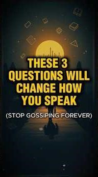 The 3 Questions Socrates Wishes Everyone Knew #stoicphilosophy #stoicism #socrates