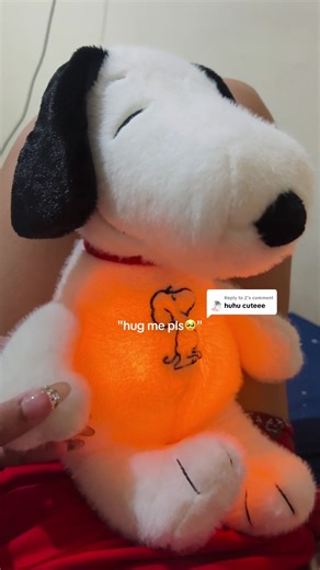 Snoopy Breathing Stuffed Toy for Stress Relief