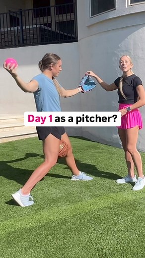 Make the most of your first pitching practice.If today is your first day or week as a pitcher, it’s all about starting with the fundamentals. Focus on getting comfortable with the basics before worrying about speed or throwing perfect strikes every time. Here’s what to work on: 1️⃣ Grip: Get familiar with how to hold the ball. Make sure your fingers are placed correctly on the seams for better control. It may feel awkward at first, but this is where every pitcher starts.2️⃣ Release: Practice rel