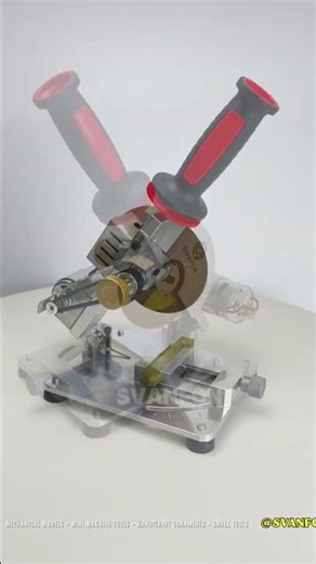 SvanFon Mini Table Saw & Micro Cutting Machine - Portable Desktop Cutter for DIY Craft Projects