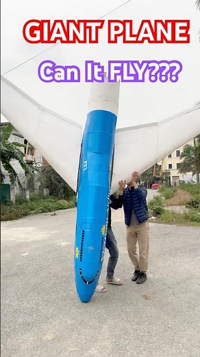 A GIANT DIY BOEING 747… CAN IT TAKE OFF?! #Boeing747 #Aviation