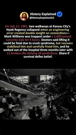 The Man Trapped Under Concrete For 6 Hours Who Walked Out Three Months Later