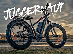Biktrix Juggernaut HD Duo Electric Bike Has Fat Tires That Go Anywhere and a 200-Mile Range