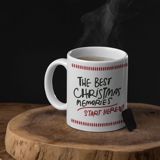 Christmas Coffe Mug - Etsy