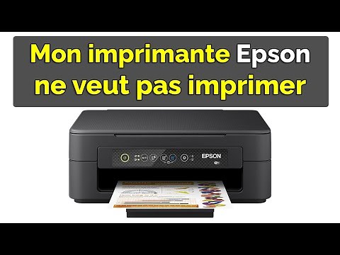 Mon imprimante Epson ne veut pas imprimer depuis mon ordinateur !