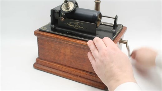 Inside An Edison Phonograph