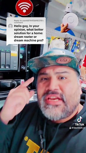 Dream Router VS Dream Machine Pro #ubiquiti #ubiquitinetworks #wifi6e #wifimoney #networkengineer