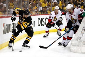 Senators dish out capital-city punishment in Game 1 OT win against Penguins