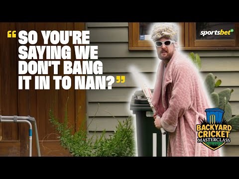 Backyard Cricket Masterclass: Bowling Plans to Nan