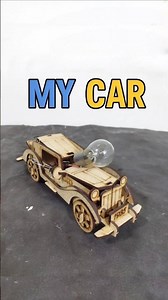 My Wooden Car – DIY a simple electronic circuit
