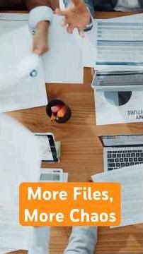 How File Chaos Turns into Productivity Tax