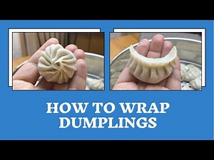 How to wrap two MOST popular shapes of dumplings: Fish Bowl Production
