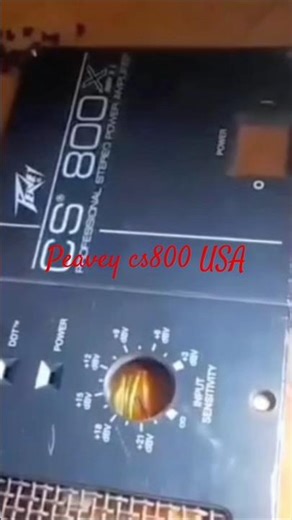 #poweramplifier#PEAVEY# CS800#USA# #mekanik#CEKSOUND#