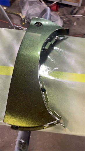 Yamaha Morphous / Maxam CP250 custom PPG color shift Harlequin paint job