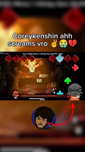 Coreykenshin ahh Screams ✌️😭!?!