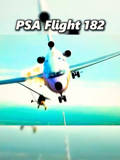 Deadly Sky Collision: PSA 182 😱