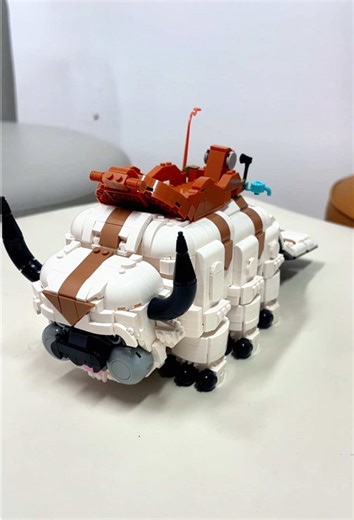 White Cow Building Blocks - HEGOAI Toys