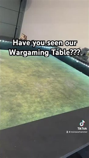 Showcasing epic war gaming table set up!